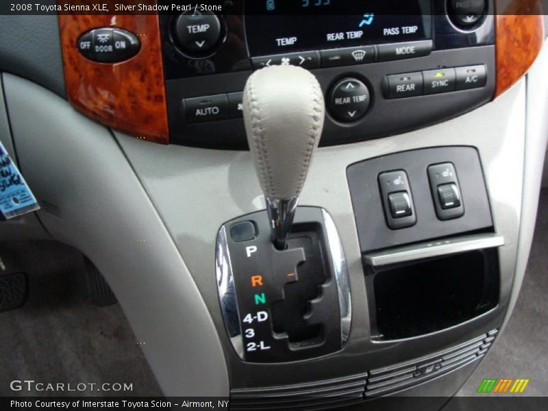 Silver Shadow Pearl / Stone 2008 Toyota Sienna XLE