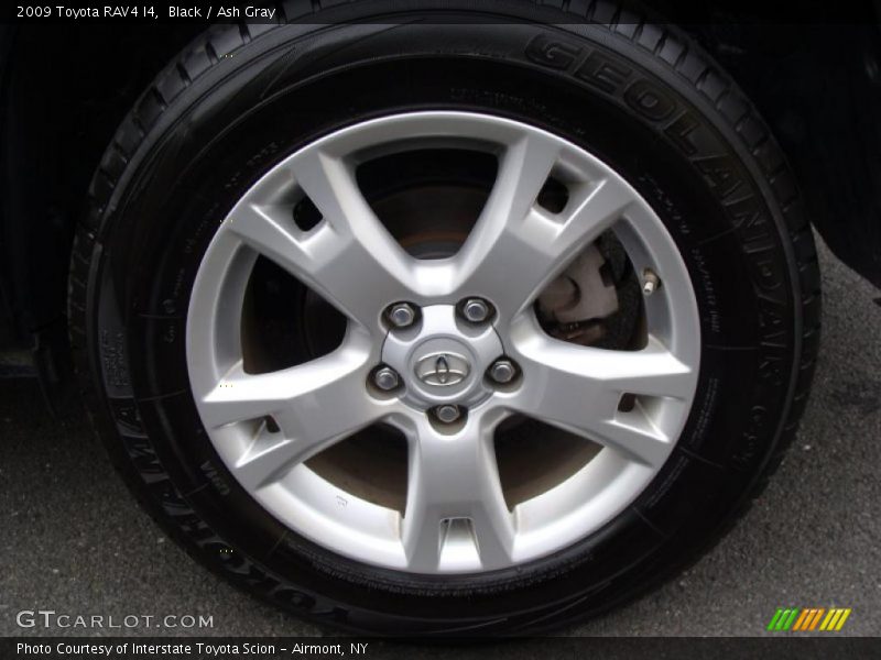 Black / Ash Gray 2009 Toyota RAV4 I4