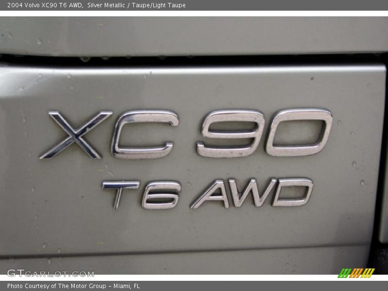 Silver Metallic / Taupe/Light Taupe 2004 Volvo XC90 T6 AWD