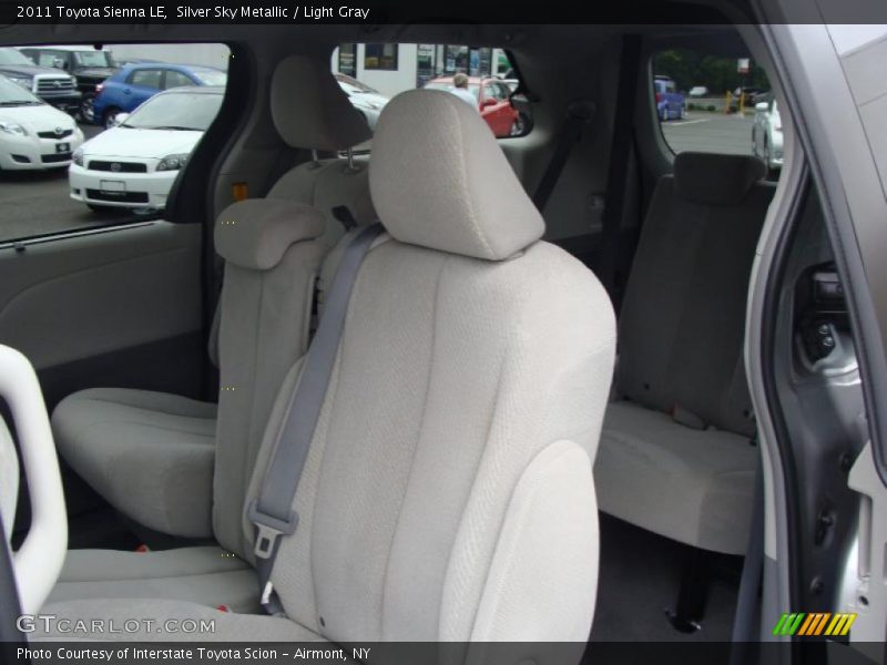 Silver Sky Metallic / Light Gray 2011 Toyota Sienna LE