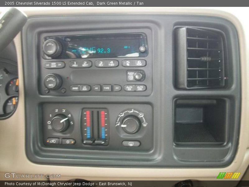 Dark Green Metallic / Tan 2005 Chevrolet Silverado 1500 LS Extended Cab