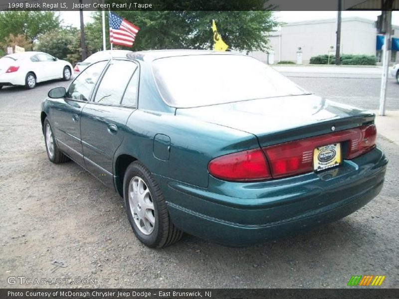 Jasper Green Pearl / Taupe 1998 Buick Regal LS