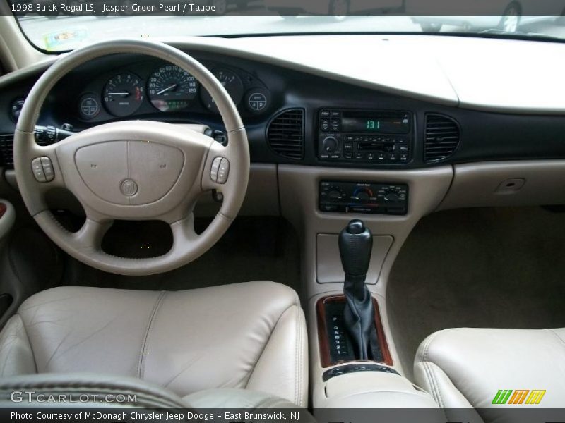 Jasper Green Pearl / Taupe 1998 Buick Regal LS