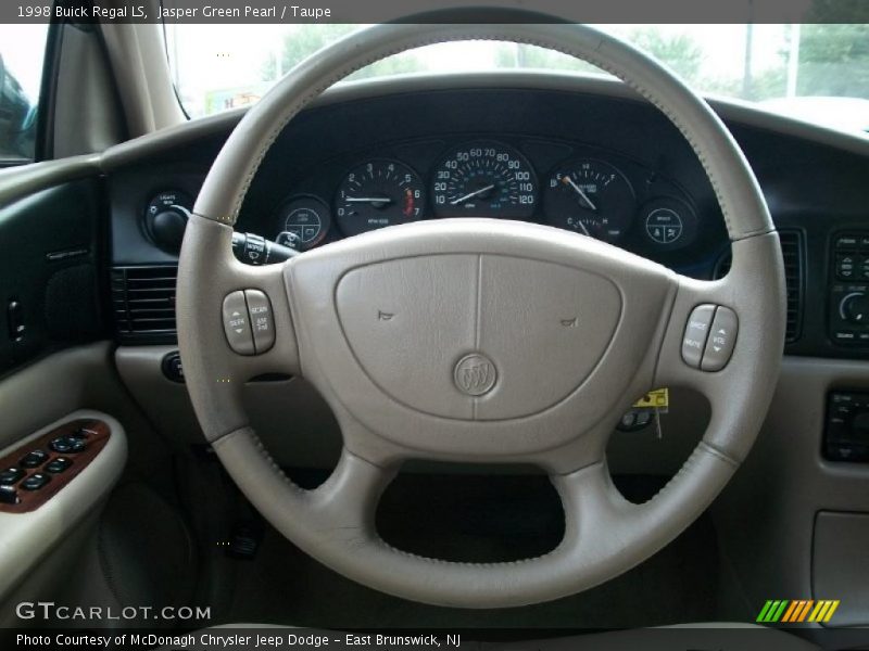 Jasper Green Pearl / Taupe 1998 Buick Regal LS