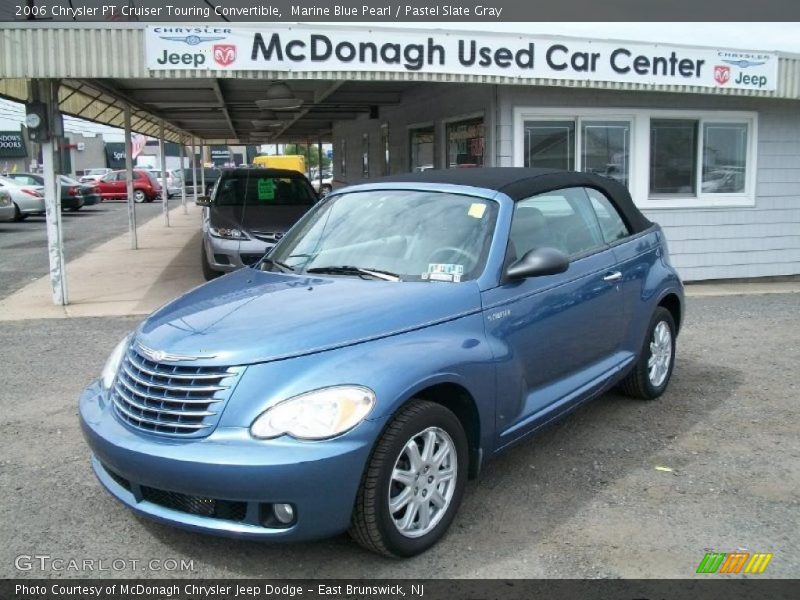 Marine Blue Pearl / Pastel Slate Gray 2006 Chrysler PT Cruiser Touring Convertible