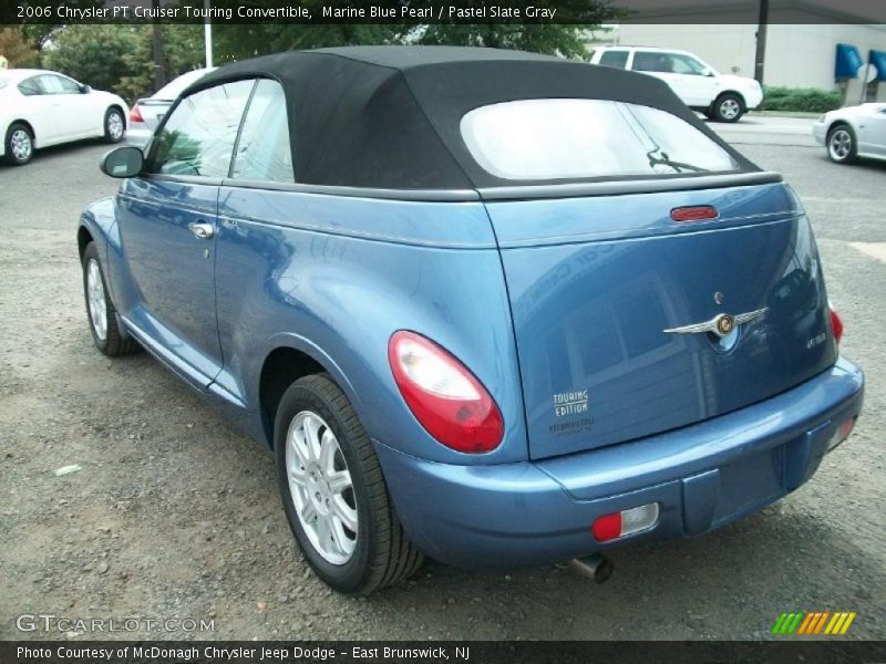 Marine Blue Pearl / Pastel Slate Gray 2006 Chrysler PT Cruiser Touring Convertible