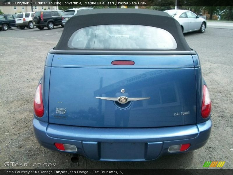Marine Blue Pearl / Pastel Slate Gray 2006 Chrysler PT Cruiser Touring Convertible
