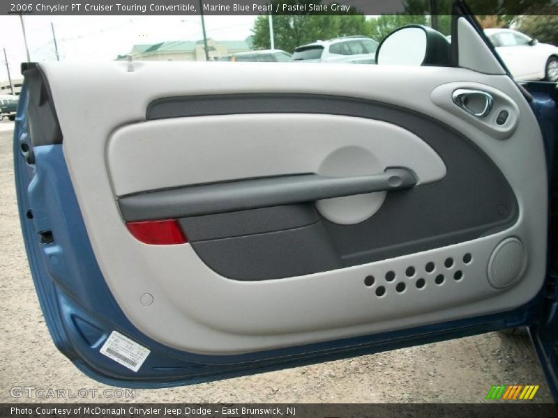 Marine Blue Pearl / Pastel Slate Gray 2006 Chrysler PT Cruiser Touring Convertible