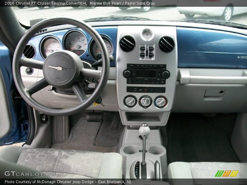 Marine Blue Pearl / Pastel Slate Gray 2006 Chrysler PT Cruiser Touring Convertible