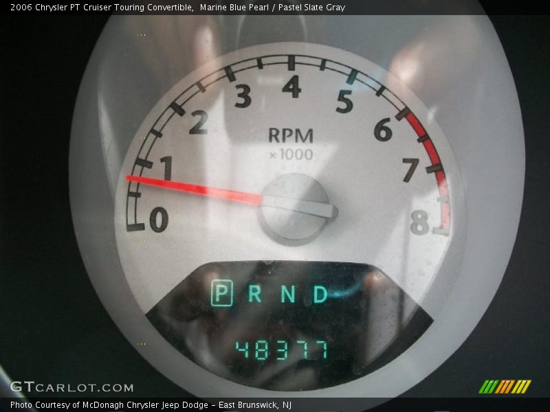 Marine Blue Pearl / Pastel Slate Gray 2006 Chrysler PT Cruiser Touring Convertible