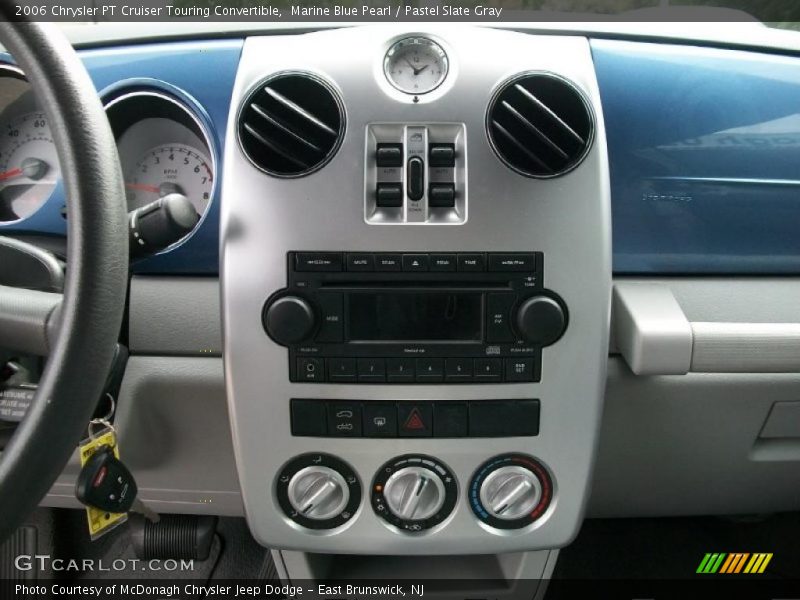 Marine Blue Pearl / Pastel Slate Gray 2006 Chrysler PT Cruiser Touring Convertible
