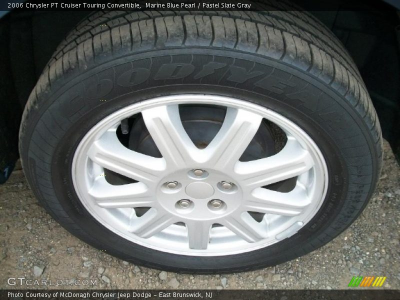 Marine Blue Pearl / Pastel Slate Gray 2006 Chrysler PT Cruiser Touring Convertible