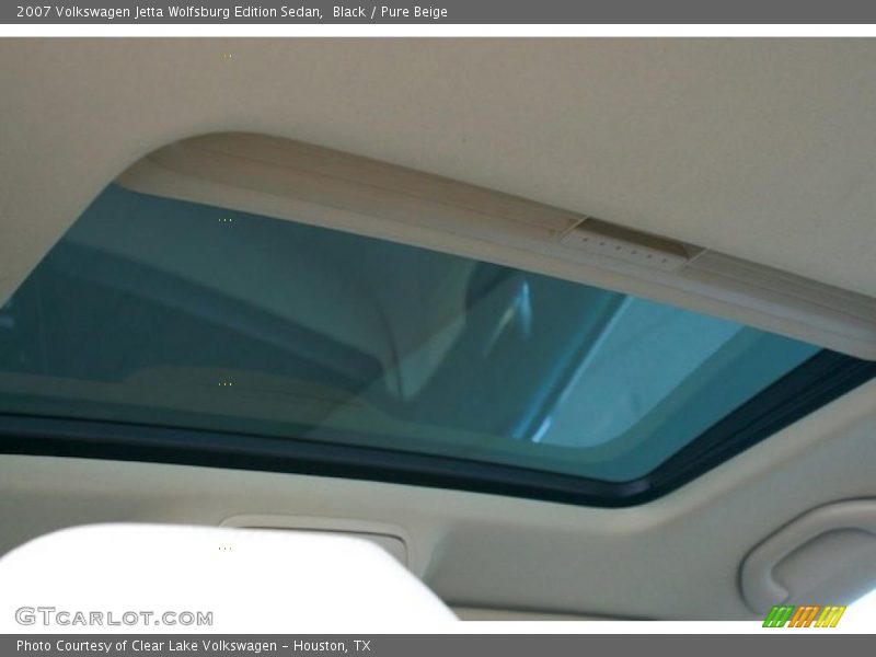 Black / Pure Beige 2007 Volkswagen Jetta Wolfsburg Edition Sedan