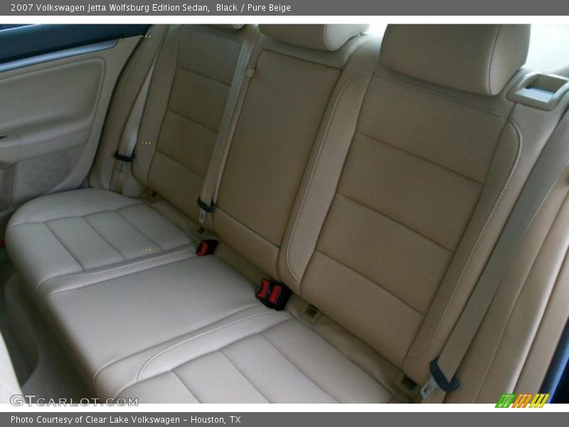 Black / Pure Beige 2007 Volkswagen Jetta Wolfsburg Edition Sedan