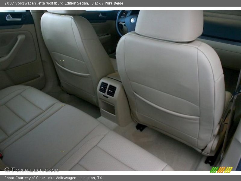 Black / Pure Beige 2007 Volkswagen Jetta Wolfsburg Edition Sedan