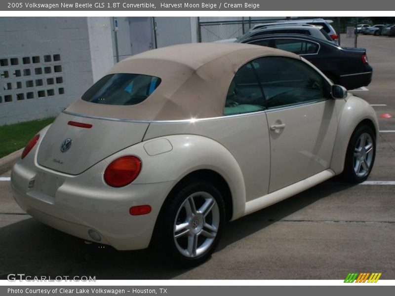 Harvest Moon Beige / Cream Beige 2005 Volkswagen New Beetle GLS 1.8T Convertible