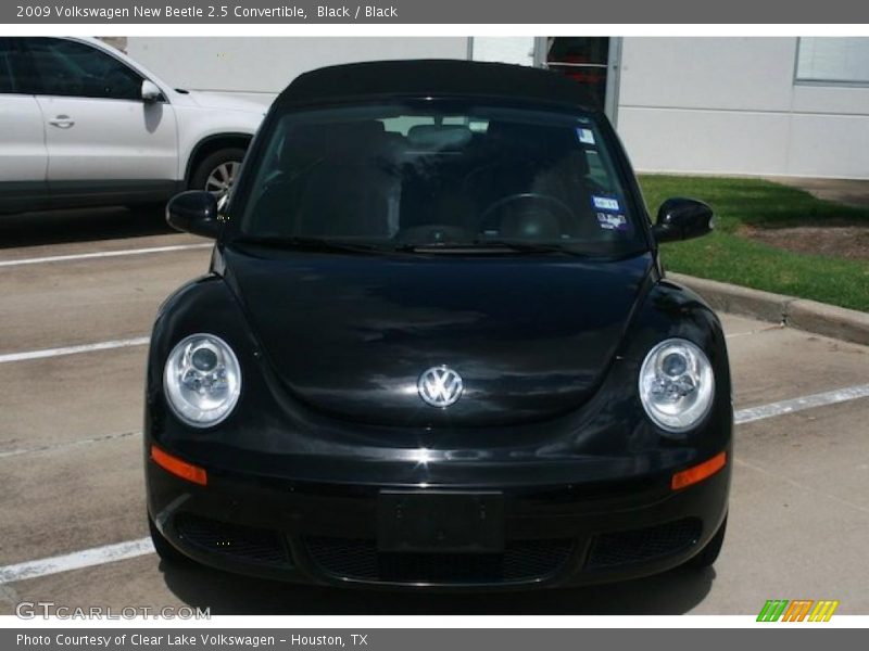 Black / Black 2009 Volkswagen New Beetle 2.5 Convertible