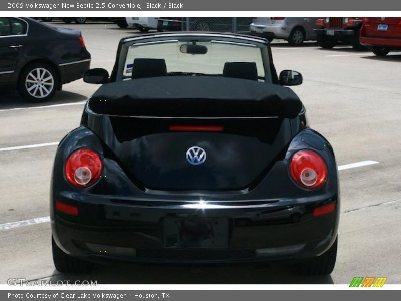 Black / Black 2009 Volkswagen New Beetle 2.5 Convertible