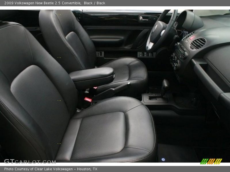 Black / Black 2009 Volkswagen New Beetle 2.5 Convertible