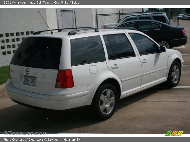 Cool White / Beige 2001 Volkswagen Jetta GLS Wagon