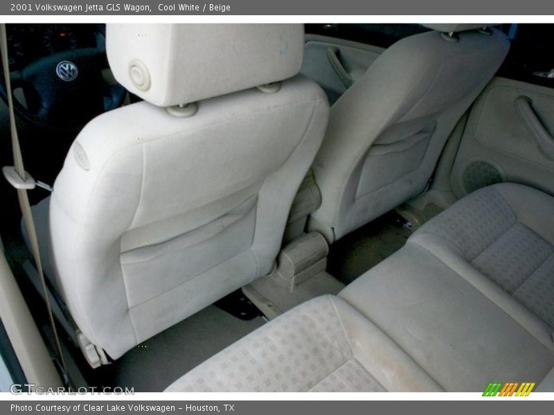 Cool White / Beige 2001 Volkswagen Jetta GLS Wagon