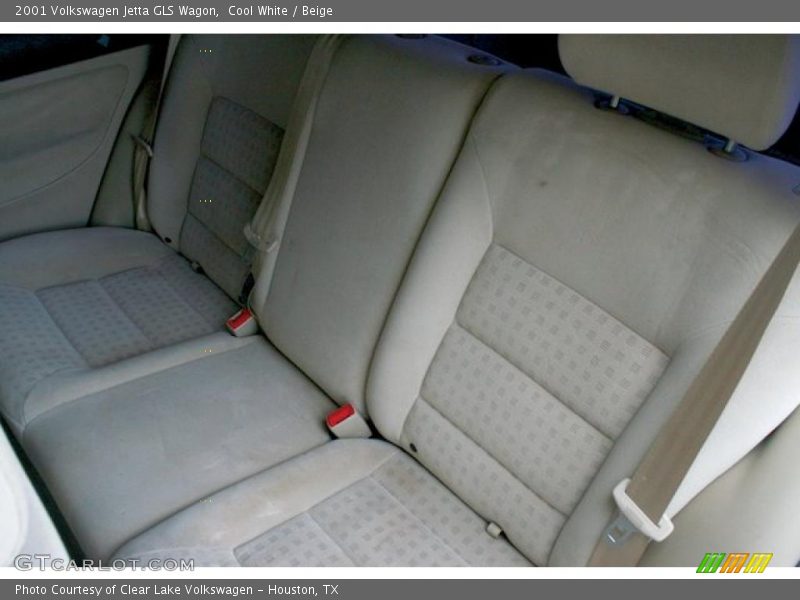 Cool White / Beige 2001 Volkswagen Jetta GLS Wagon