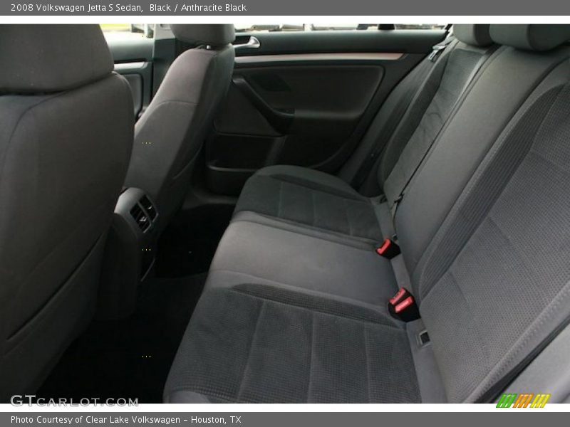 Black / Anthracite Black 2008 Volkswagen Jetta S Sedan