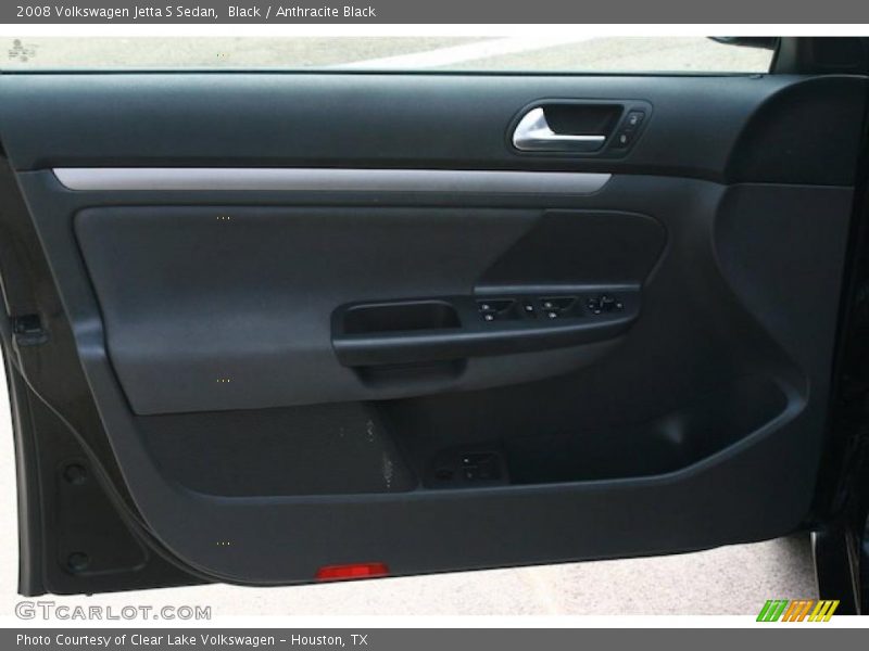 Black / Anthracite Black 2008 Volkswagen Jetta S Sedan