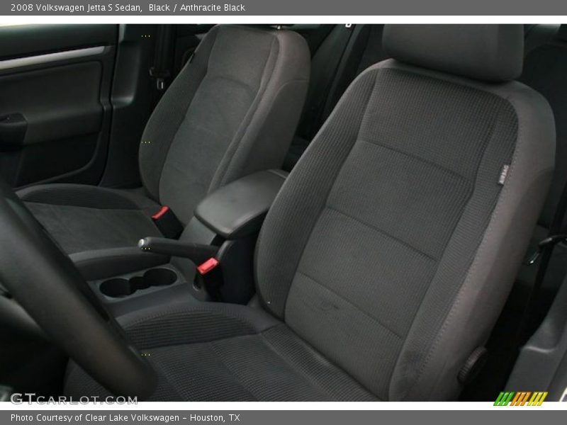 Black / Anthracite Black 2008 Volkswagen Jetta S Sedan