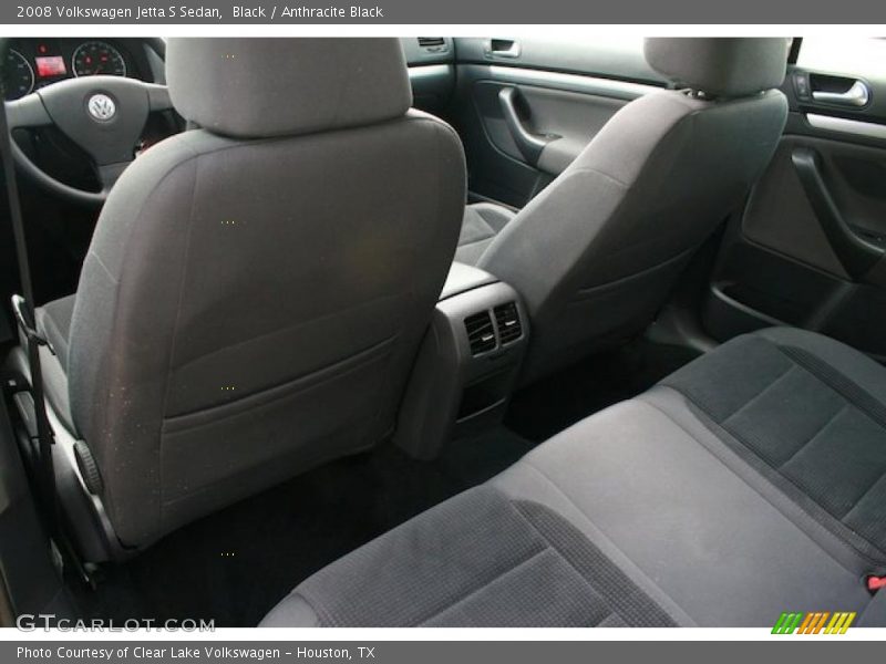 Black / Anthracite Black 2008 Volkswagen Jetta S Sedan