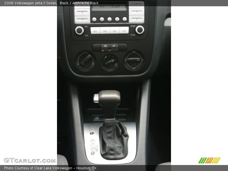 Black / Anthracite Black 2008 Volkswagen Jetta S Sedan