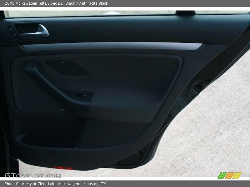 Black / Anthracite Black 2008 Volkswagen Jetta S Sedan