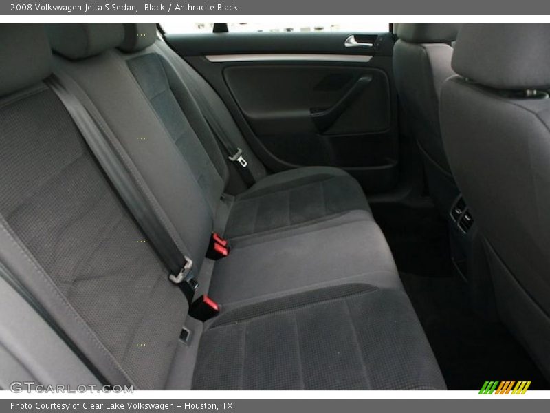 Black / Anthracite Black 2008 Volkswagen Jetta S Sedan