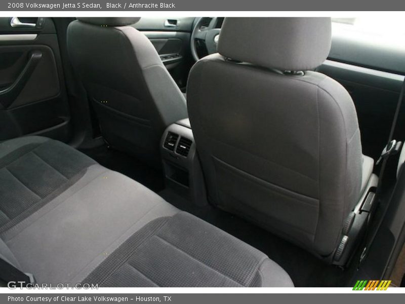 Black / Anthracite Black 2008 Volkswagen Jetta S Sedan