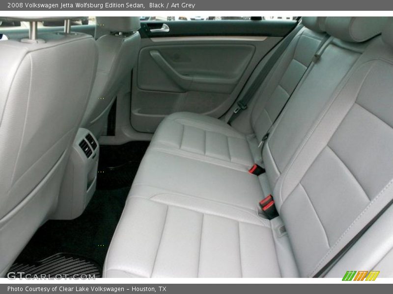 Black / Art Grey 2008 Volkswagen Jetta Wolfsburg Edition Sedan