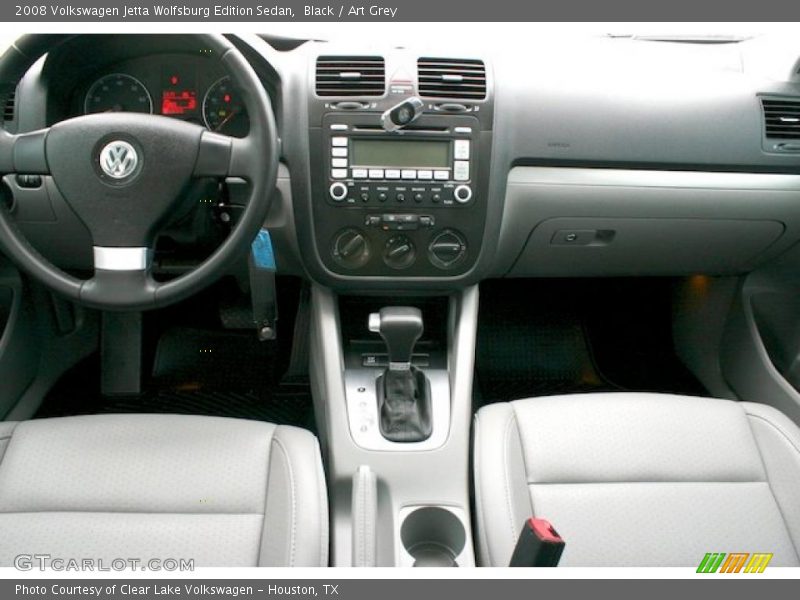 Black / Art Grey 2008 Volkswagen Jetta Wolfsburg Edition Sedan