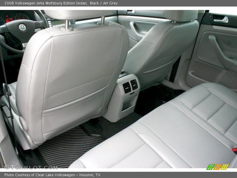 Black / Art Grey 2008 Volkswagen Jetta Wolfsburg Edition Sedan