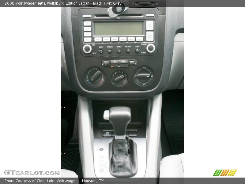 Black / Art Grey 2008 Volkswagen Jetta Wolfsburg Edition Sedan
