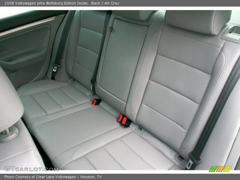 Black / Art Grey 2008 Volkswagen Jetta Wolfsburg Edition Sedan