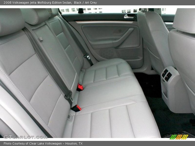 Black / Art Grey 2008 Volkswagen Jetta Wolfsburg Edition Sedan