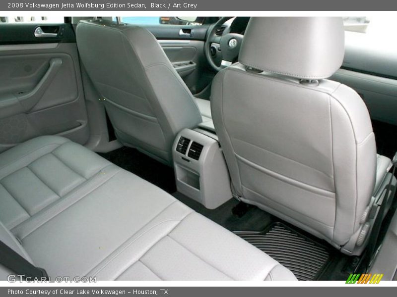 Black / Art Grey 2008 Volkswagen Jetta Wolfsburg Edition Sedan