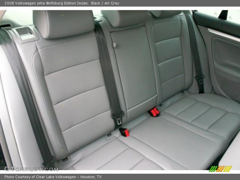 Black / Art Grey 2008 Volkswagen Jetta Wolfsburg Edition Sedan