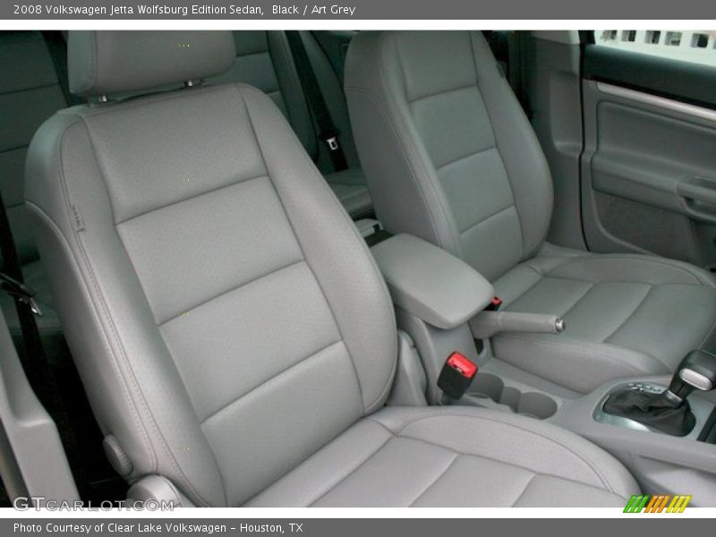 Black / Art Grey 2008 Volkswagen Jetta Wolfsburg Edition Sedan