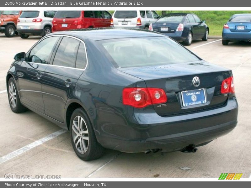 Blue Graphite Metallic / Anthracite Black 2006 Volkswagen Jetta TDI Sedan