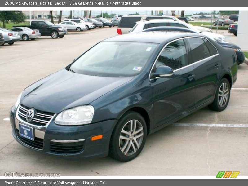 Blue Graphite Metallic / Anthracite Black 2006 Volkswagen Jetta TDI Sedan