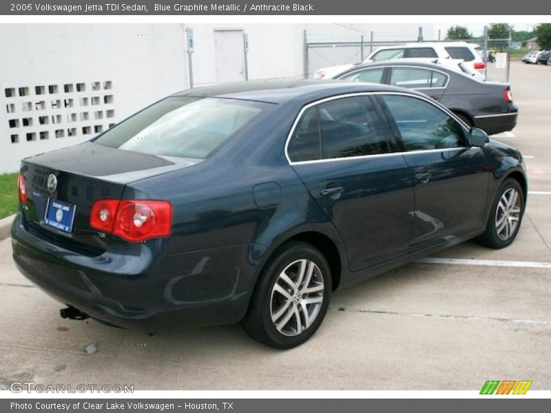 Blue Graphite Metallic / Anthracite Black 2006 Volkswagen Jetta TDI Sedan