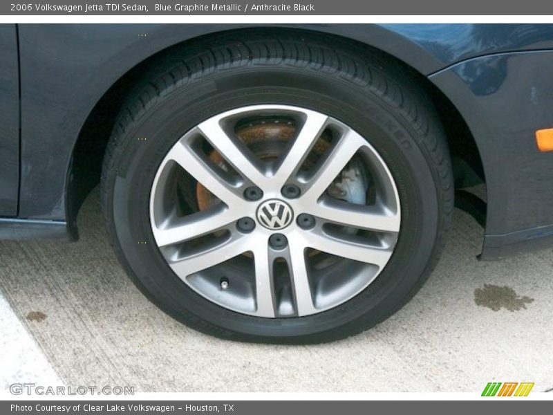 Blue Graphite Metallic / Anthracite Black 2006 Volkswagen Jetta TDI Sedan