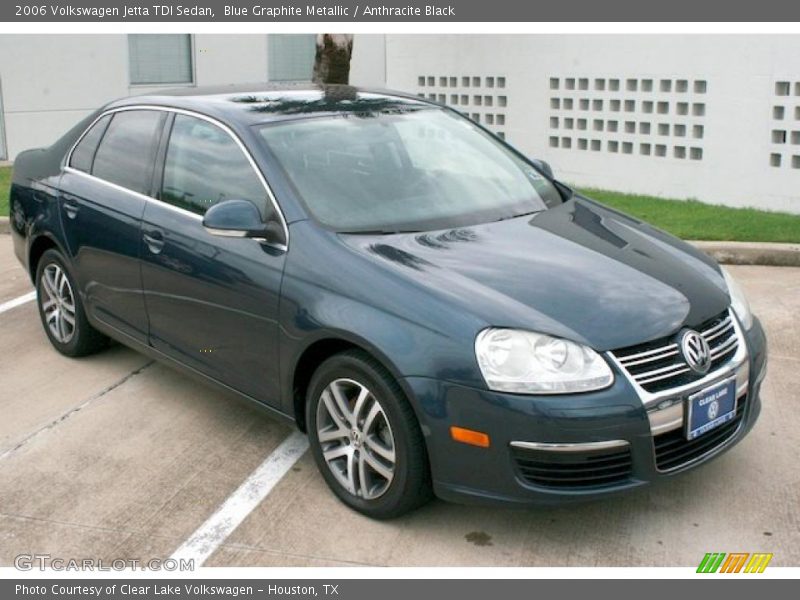 Blue Graphite Metallic / Anthracite Black 2006 Volkswagen Jetta TDI Sedan