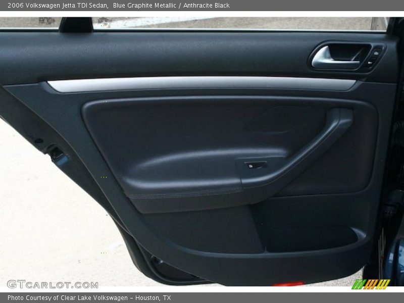 Blue Graphite Metallic / Anthracite Black 2006 Volkswagen Jetta TDI Sedan