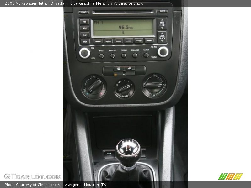 Blue Graphite Metallic / Anthracite Black 2006 Volkswagen Jetta TDI Sedan